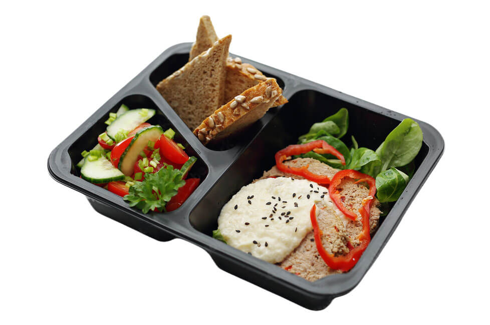 posiłek w pudełku